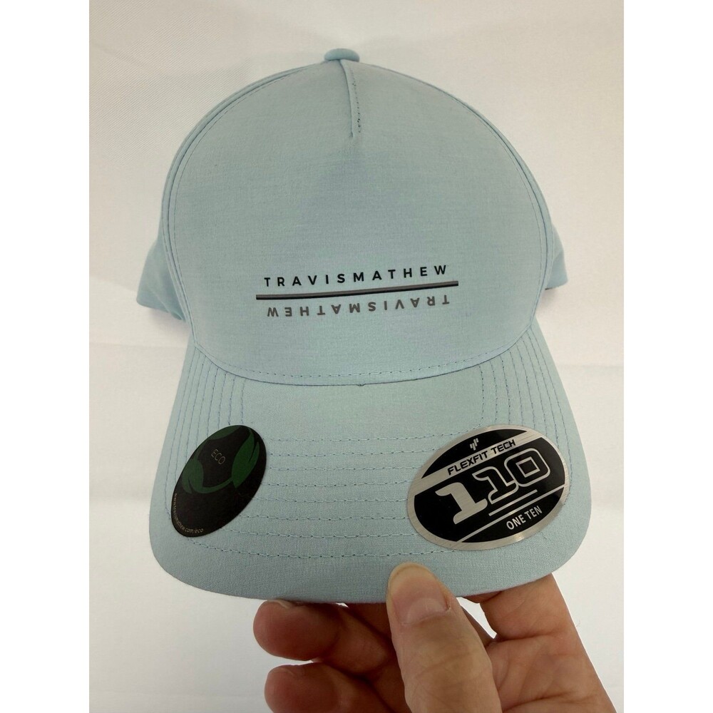 Travis Matthew SnapBack Hat Light Blue NEW MSRP $39.95
